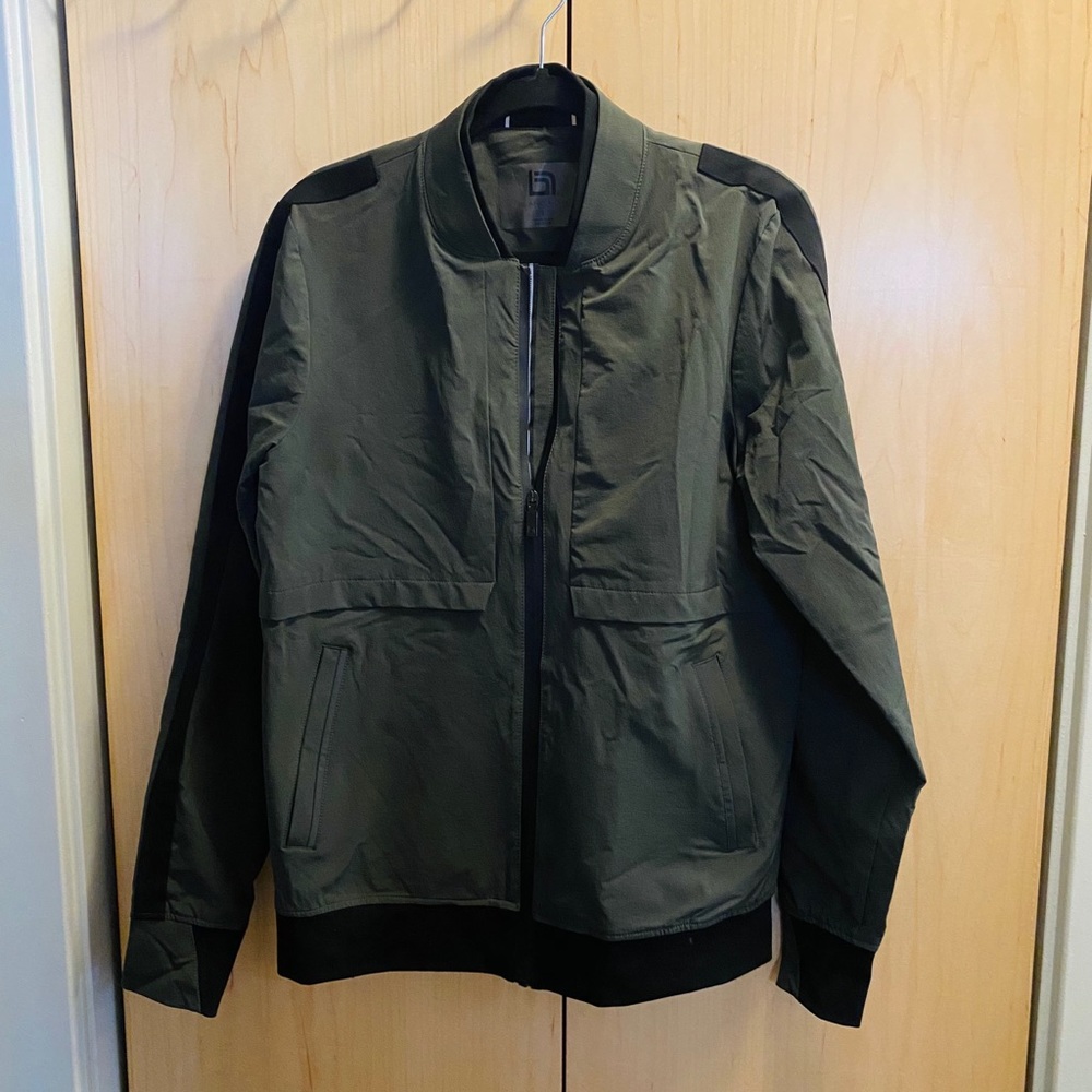 Blanc Noir's Layering Bomber Jacket